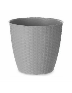 Pot Stefanplast Gris Plastique 24 x 22,3 x 24 cm (6 Unités) 2