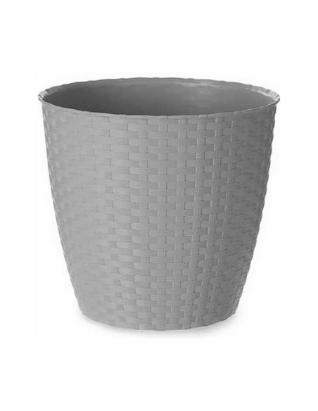 Pot Stefanplast Gris Plastique 24 x 22,3 x 24 cm (6 Unités)
