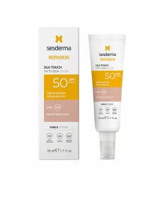 Crème Solaire Avec Couleur Sesderma REPASKIN Spf 50 50 ml Soyeux