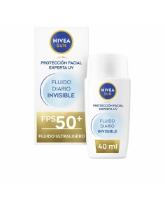 Protecteur Solaire Fluide Nivea Sun SPF 50+ 40 ml Invisible