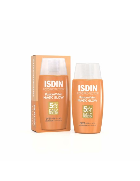 Écran solaire visage Isdin Fusion Water Magic Glow Spf 30 50 ml