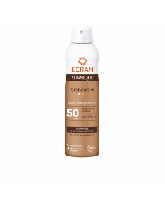 Brume Solaire Protectrice Ecran Sunnique Broncea+ Spf 50 250 ml Lait solaire