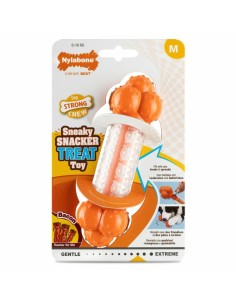 Jouet pour chien Nylabone Orange Bacon Artificielle M 2