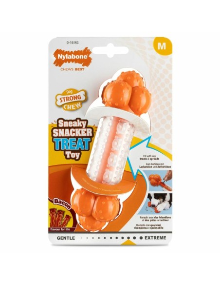 Jouet pour chien Nylabone Orange Bacon Artificielle M