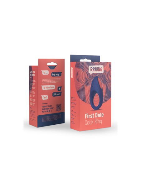 Anneau Pénis FeelzToys RRRING First Date Vibromasseur (28 mm)
