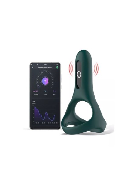 Anneau Pénis Magic Motion Vert