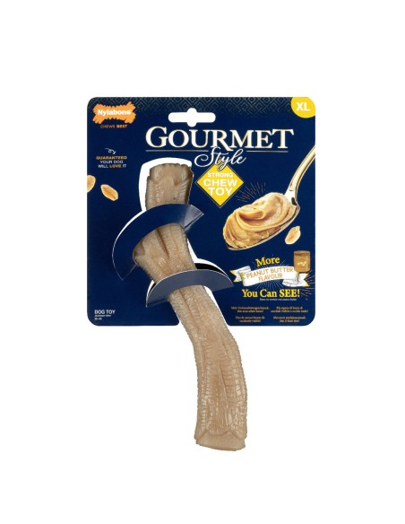 Jouet pour chien Nylabone Marron Beurre de cacahuètes XL