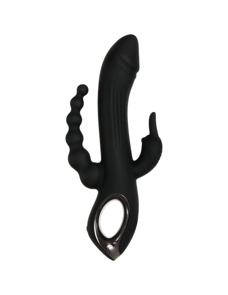 Masseur Double Pénétration Evolved Trifecta Noir