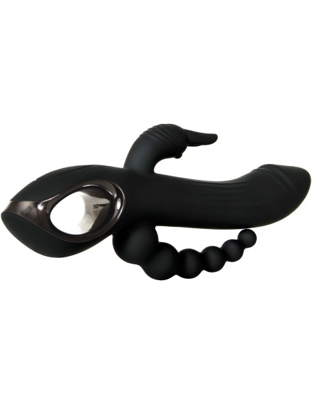 Masseur Double Pénétration Evolved Trifecta Noir