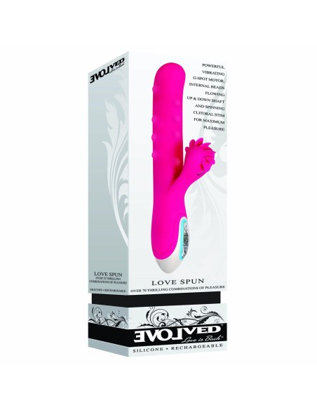 Vibrateur G-Spot Evolved Love Spun Rose