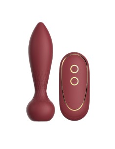 Vibromasseur anal Dream Toys Romance Romy Rouge