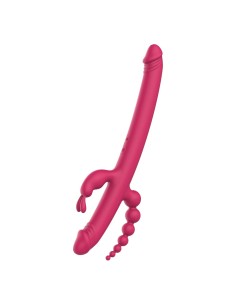 Masseur Double Pénétration Dream Toys Essentials Rose