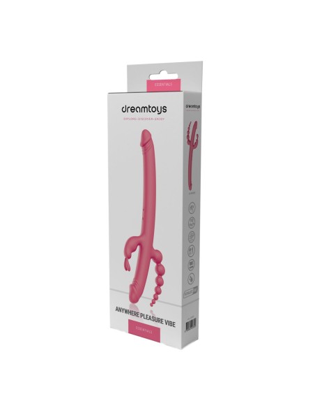 Masseur Double Pénétration Dream Toys Essentials Rose
