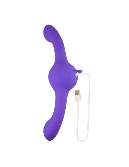 Masseur Double Pénétration Evolved Our Gyro Vibe Violet