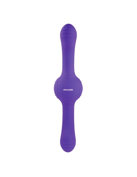 Masseur Double Pénétration Evolved Our Gyro Vibe Violet