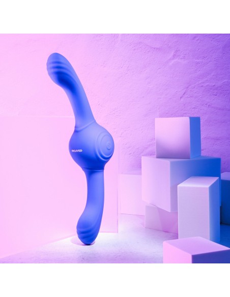 Masseur Double Pénétration Evolved Our Gyro Vibe Violet