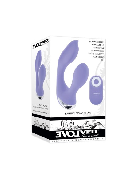 Vibrateur G-Spot Evolved Every Way Play Violet