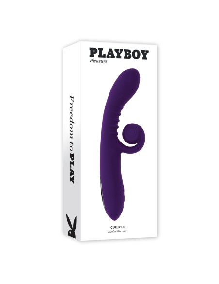 Vibrateur G-Spot Playboy Curlicue Violet