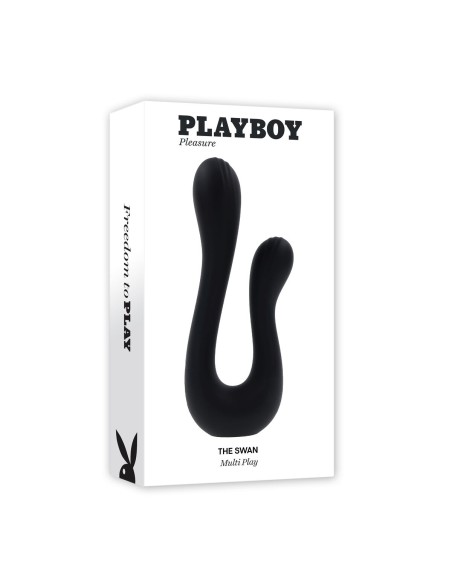 Vibrateur G-Spot Playboy The Swan Noir
