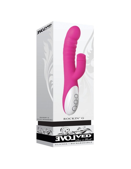 Vibrateur G-Spot Evolved Rockin G Rose