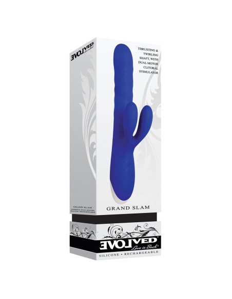 Vibrateur G-Spot Evolved Grand Slam Bleu