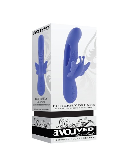 Vibrateur G-Spot Evolved Violet Papillon