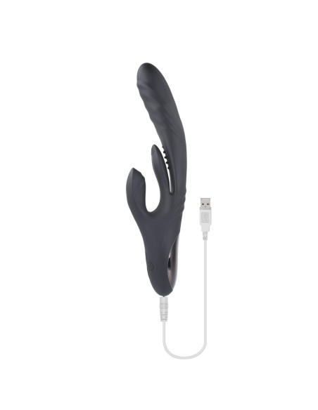 Vibrateur G-Spot Playboy Rabbit Noir