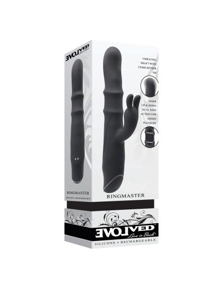 Vibrateur G-Spot Evolved Ringmaster Noir