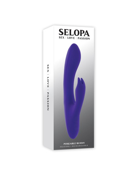Vibrateur G-Spot Selopa Bunny Violet