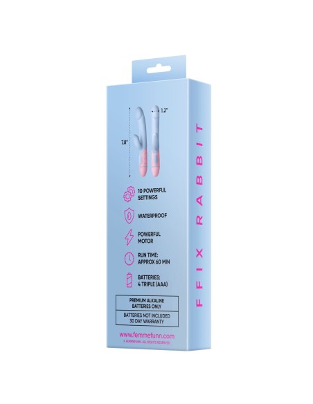 Vibrateur G-Spot FemmeFunn Ffix Bleu