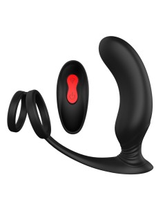 Vibromasseur anal Dream Toys Essentials P-Pleaser Noir