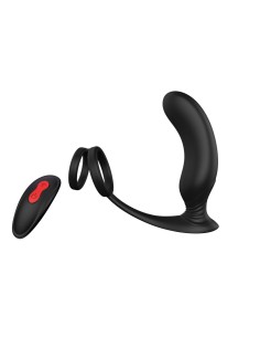 Vibromasseur anal Dream Toys Essentials P-Pleaser Noir 2