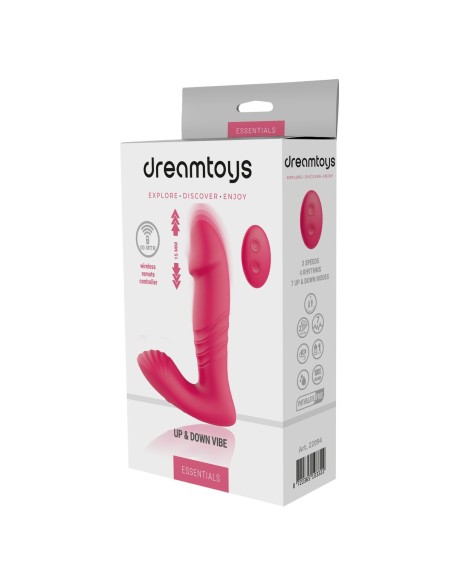 Vibromasseur anal Dream Toys Essentials Up Rose