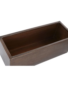 Set de pots de fleurs Home ESPRIT Doré Aluminium 100 x 43 x 40 cm 2