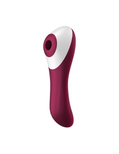 Aspirateur à clitoris Satisfyer Dual Crush Rouge