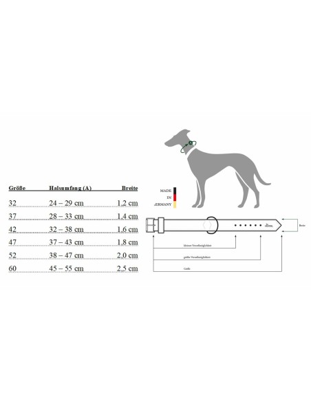 Collier pour Chien Hunter Aalborg Marron L 45-55 cm