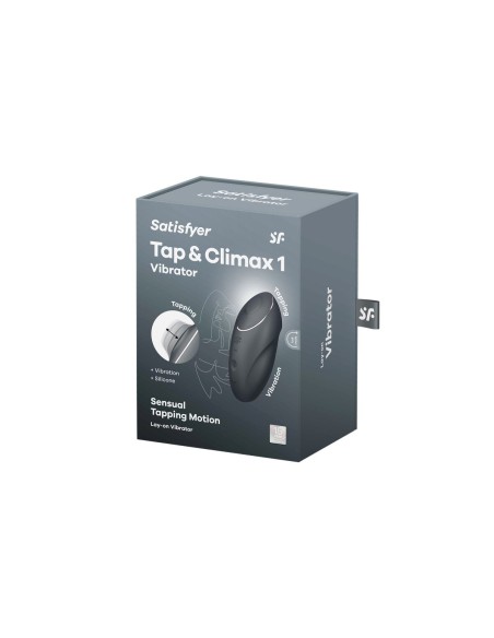 Masseur Satisfyer Tap & Climax Gris