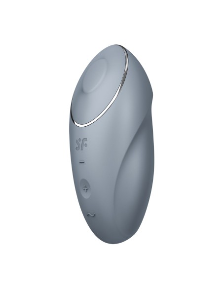 Masseur Satisfyer Tap & Climax Bleu