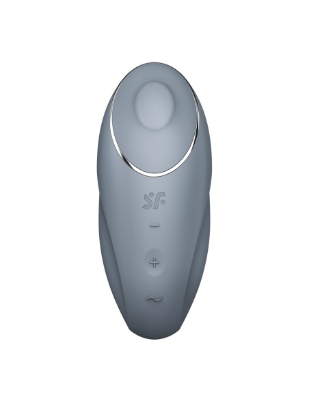 Masseur Satisfyer Tap & Climax Bleu