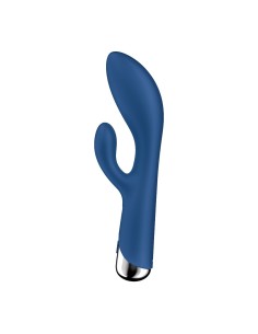 Vibration de Stimulation Double Satisfyer Spinning Rabbit 1 Bleu 2