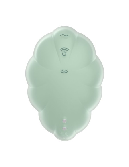 Aspirateur à clitoris Satisfyer Cloud Dancer Vert