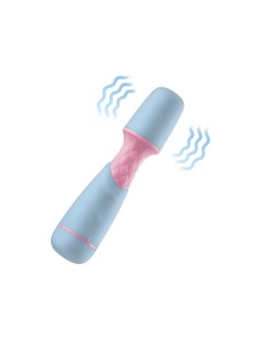 Mini Vibromasseur FemmeFunn Ffix Wand Bleu