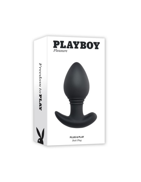 Plug Anal Playboy Plug & Play Noir
