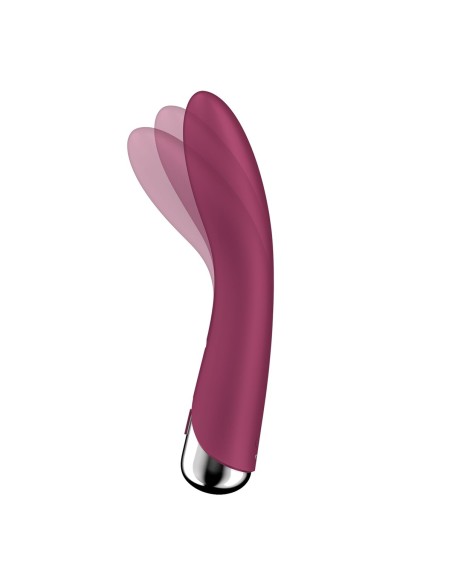 Vibromasseur Satisfyer Spinning Vibe Rouge