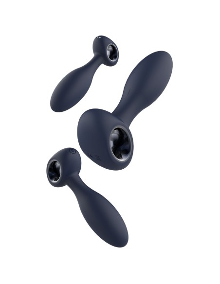 Plug Anal Dream Toys STARTROOPERS  Bleu 3 Pièces