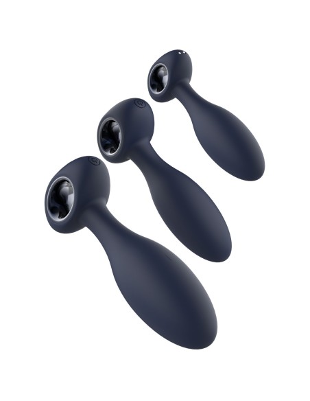 Plug Anal Dream Toys STARTROOPERS  Bleu 3 Pièces
