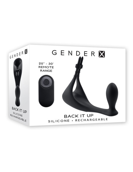 Plug Anal Gender X BACK IT UP Noir
