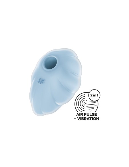 Aspirateur à clitoris Satisfyer Cloud Dancer Bleu