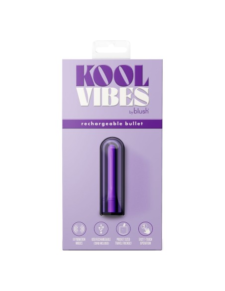 Vibromasseur à boules Blush Kool Vibes Violet