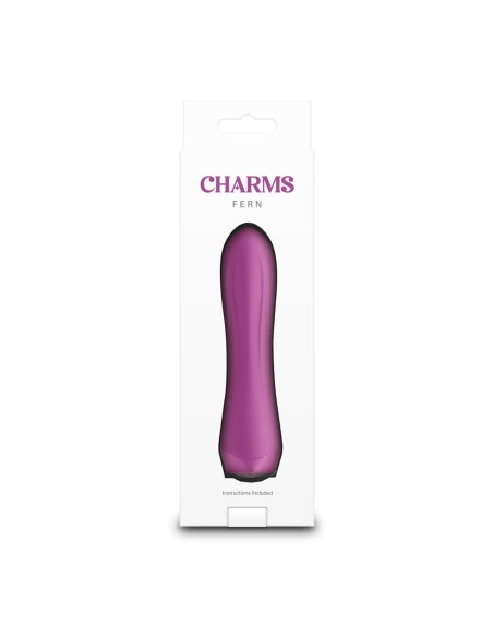 Mini Vibromasseur NS Novelties Charms Fern Ruby Rouge